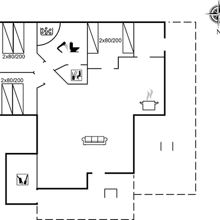 Frejdis - 1-1km From The Sea By Interhome * Hirtshals